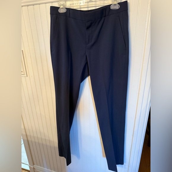 Banana Republic Navy Ryan Dress Pants Wool Blend - Picture 1 of 6